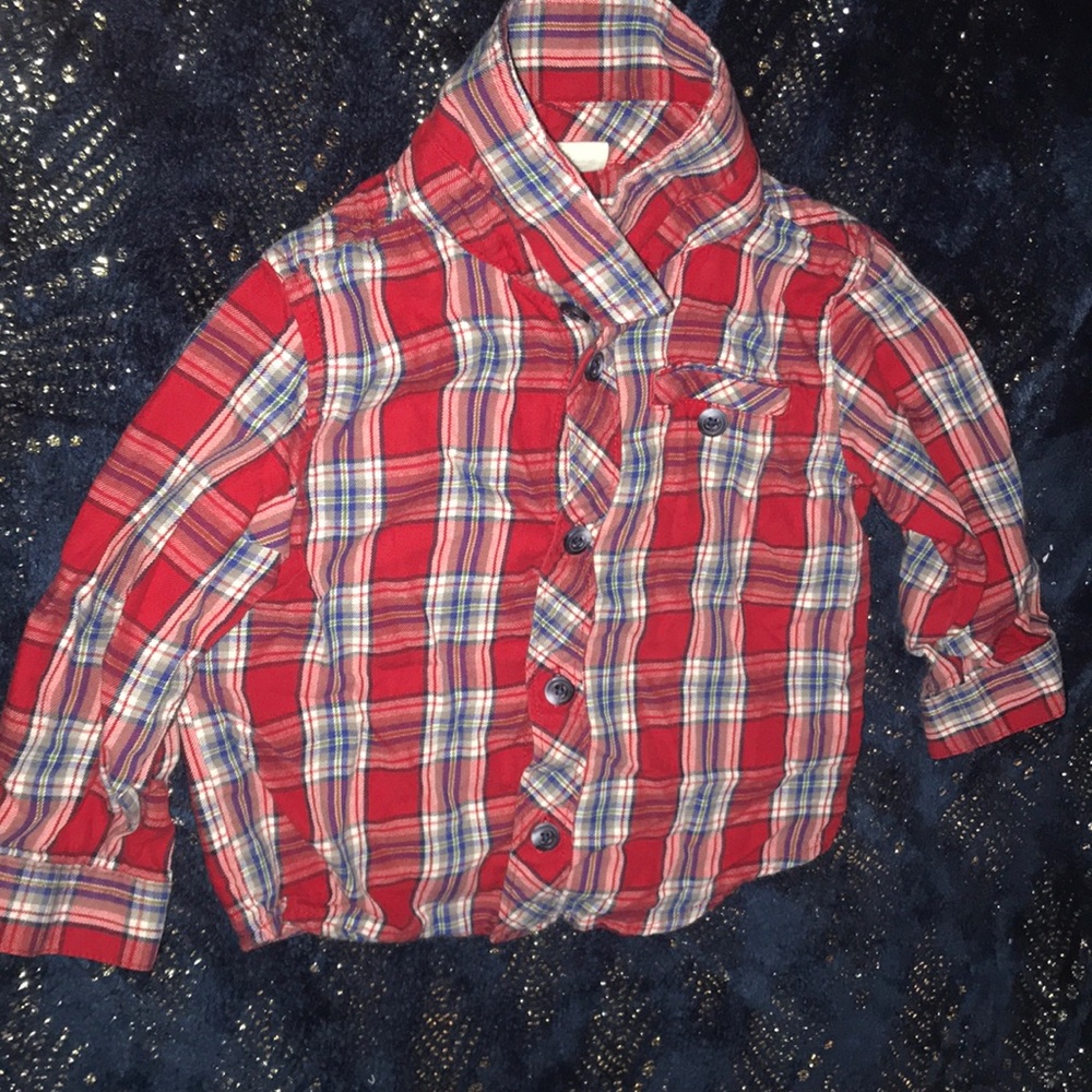 Baby button up